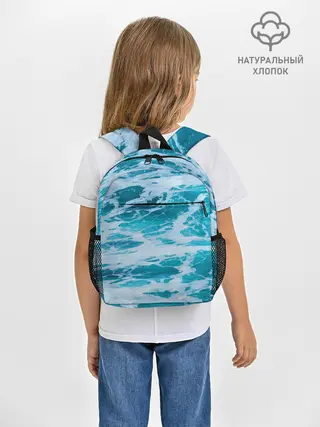 Рюкзак детский / Вода волны пена море