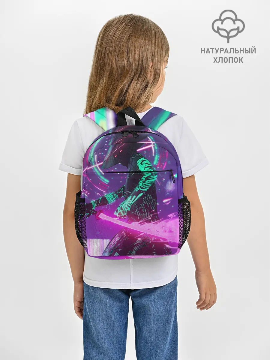 Рюкзак детский / Неоновый Самурай