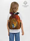 Рюкзак детский / Лев 3D