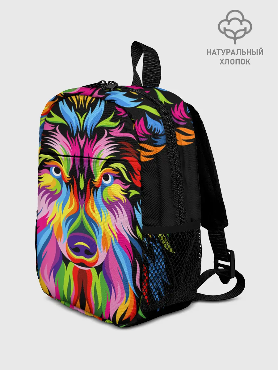 Рюкзак детский / Neon wolf