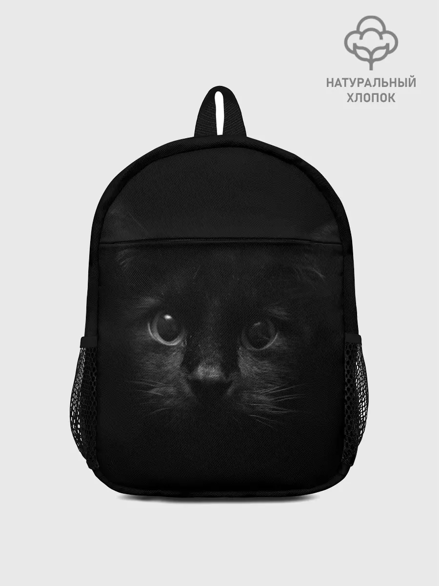 Рюкзак детский / черный кот