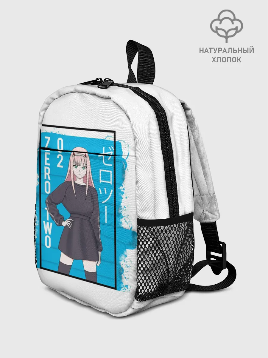 Рюкзак детский / Zero Two blue back