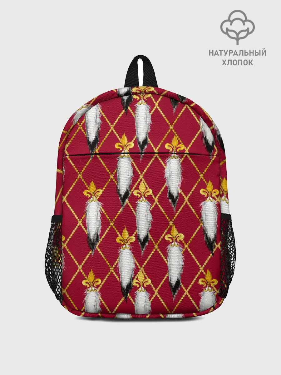 Рюкзак детский / Tassels red gold 3D space