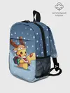 Рюкзак детский / Новогодний Пикачу