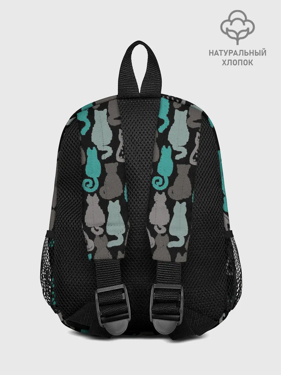 Рюкзак детский / Коты паттерн