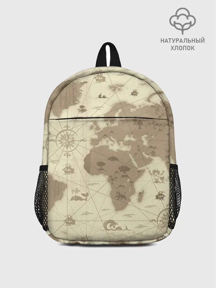 Рюкзак детский / Карта мира