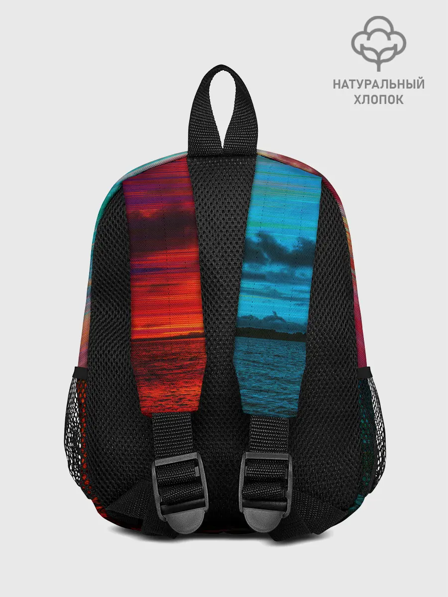 Рюкзак детский / Glitch Sunset