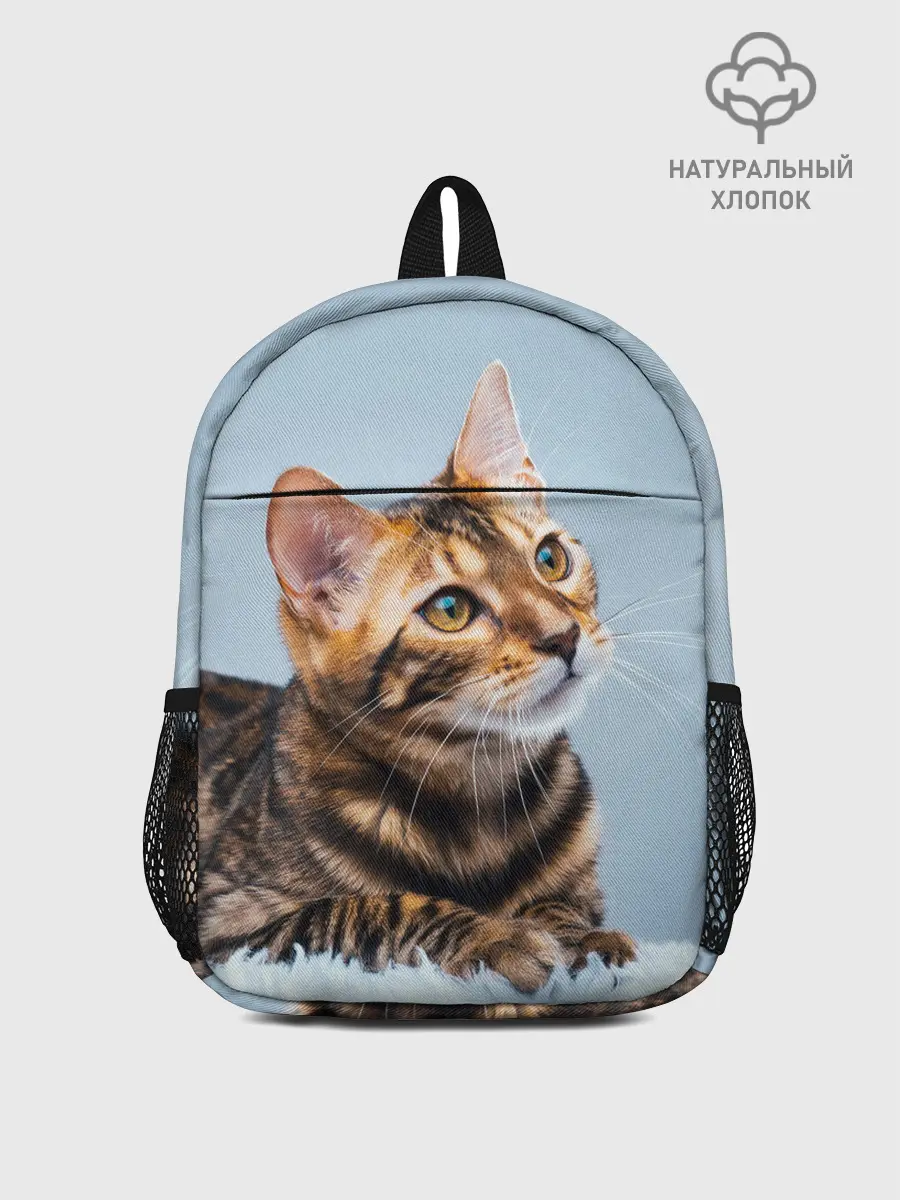 Рюкзак детский / Бенгальский кот