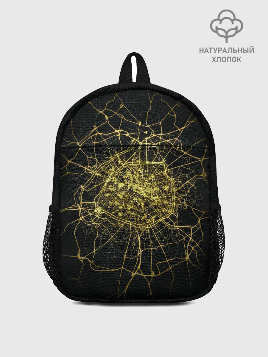 Рюкзак детский / Ночная карта Парижа