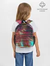 Рюкзак детский / Palm glitch art