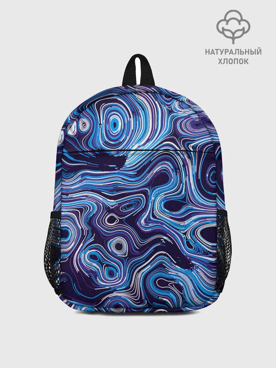 Рюкзак детский / Синие линии