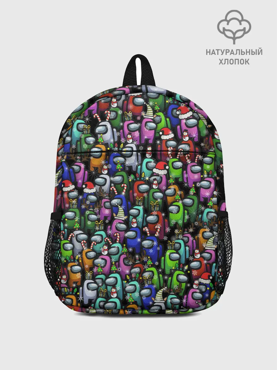 Рюкзак детский / Among Us. С Новым Годом!