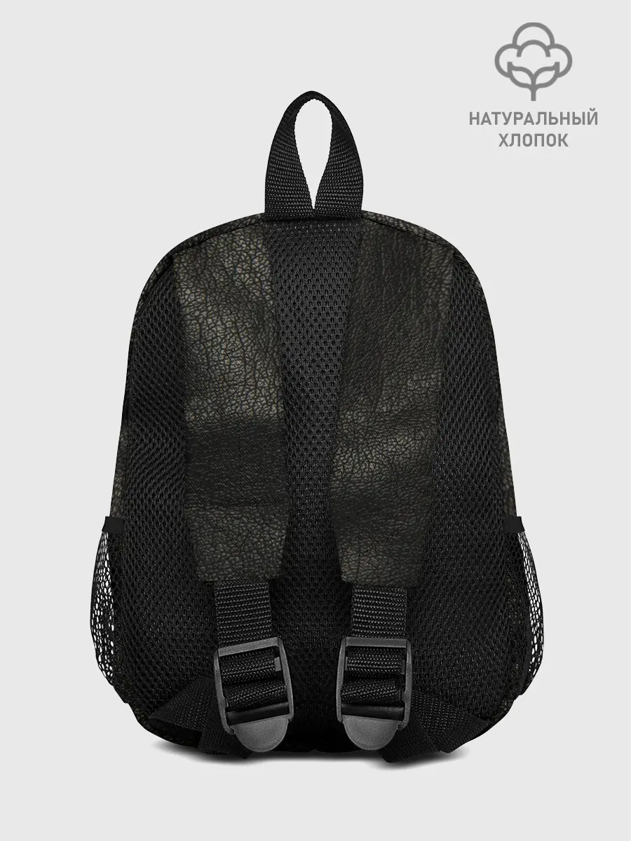 Рюкзак детский / Черная кожа