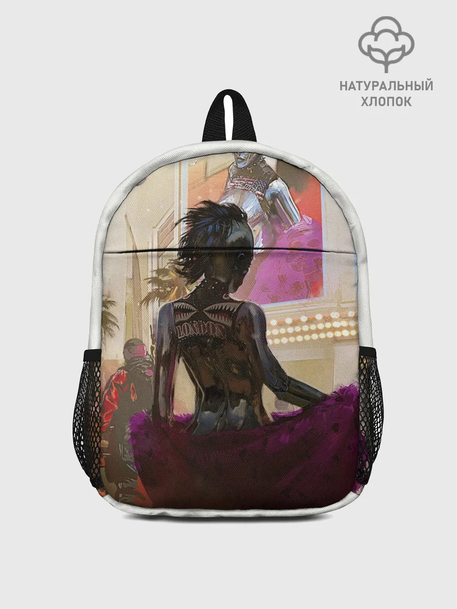 Рюкзак детский / Lady. Cyberpunk 2077