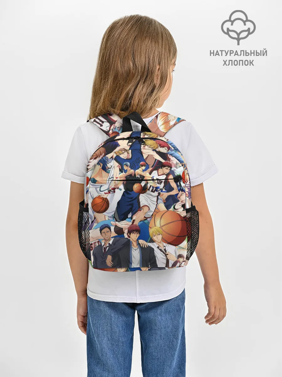 Рюкзак детский / Kuroko no Basket паттерн