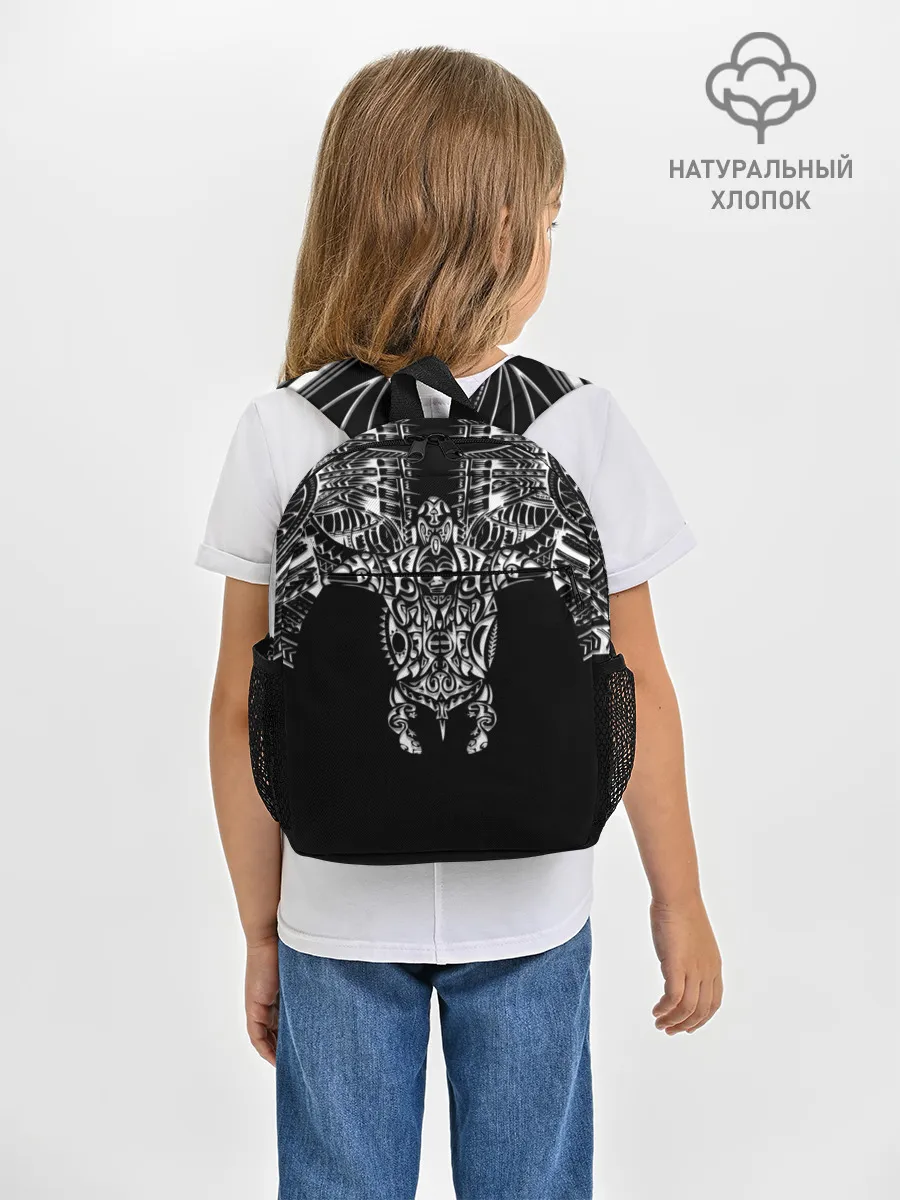 Рюкзак детский / Узор в стиле маори / полинезия