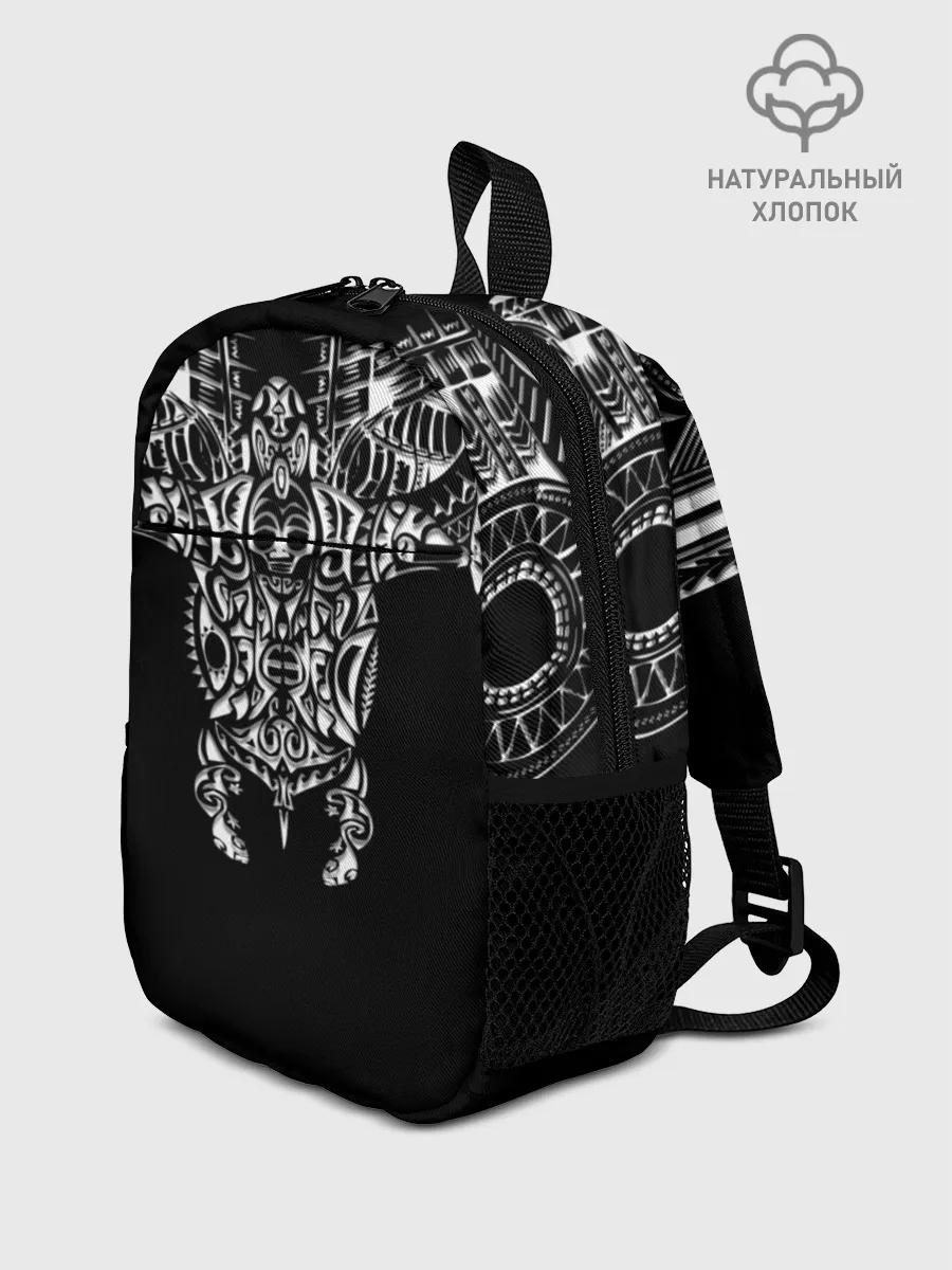 Рюкзак детский / Узор в стиле маори / полинезия