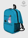 Рюкзак детский / Хомяк Бо ругается с духами сажи
