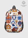 Рюкзак детский / Традиционный поп арт