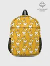 Рюкзак детский / Корги Паттерн