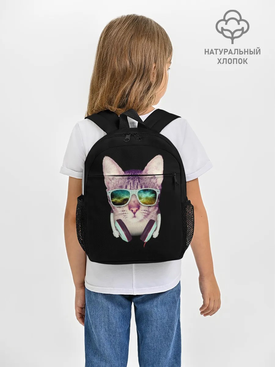 Рюкзак детский / Кот в Наушниках