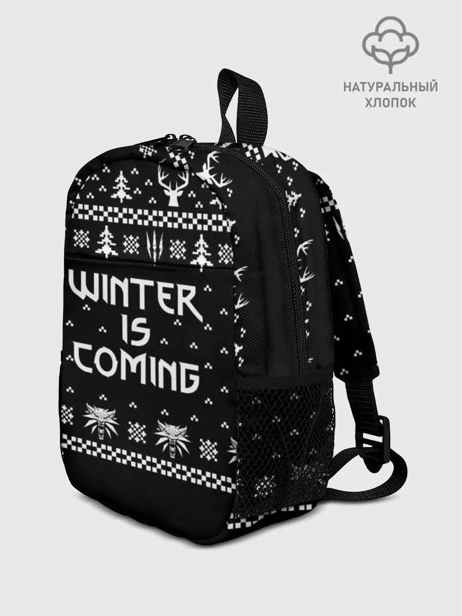 Рюкзак детский / ВЕДЬМАК НОВОГОДНИЙ