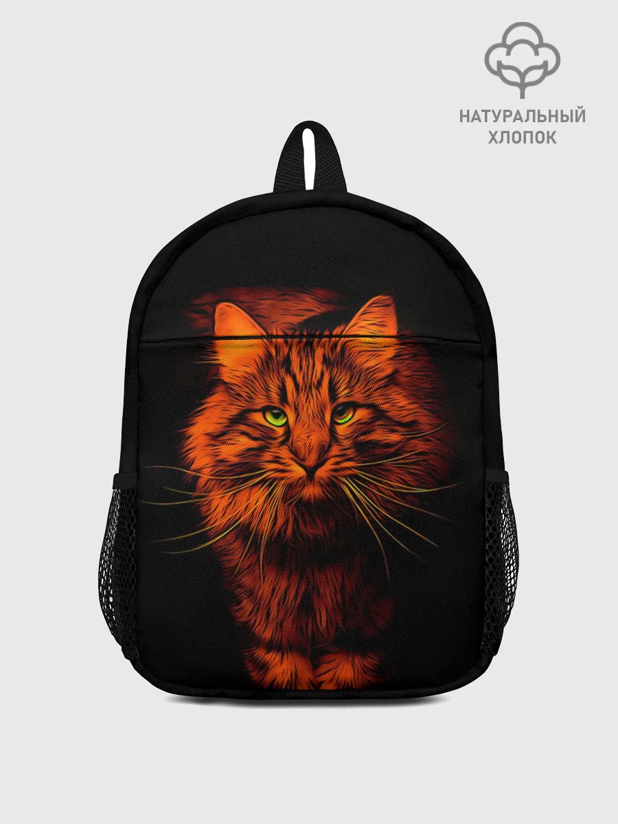 Рюкзак детский / Рыжий кот