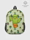 Рюкзак детский / Веселый кактус