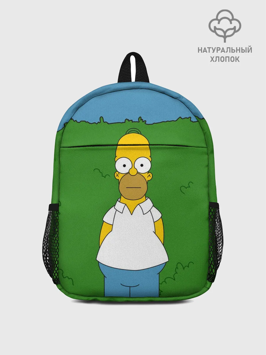 Рюкзак детский / Гомер Симпсон в кустах