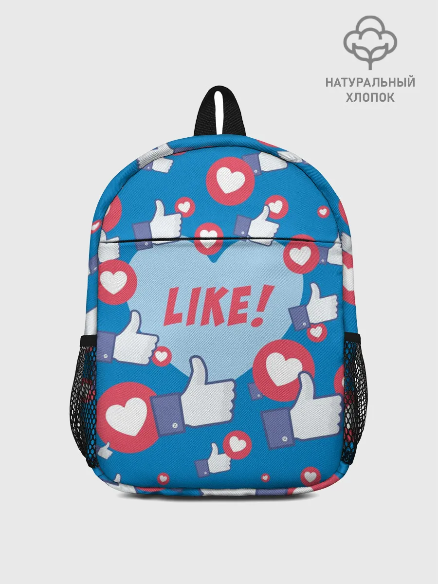 Рюкзак детский / Лайки и сердечки