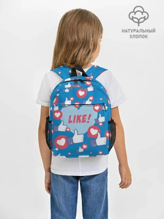 Рюкзак детский / Лайки и сердечки
