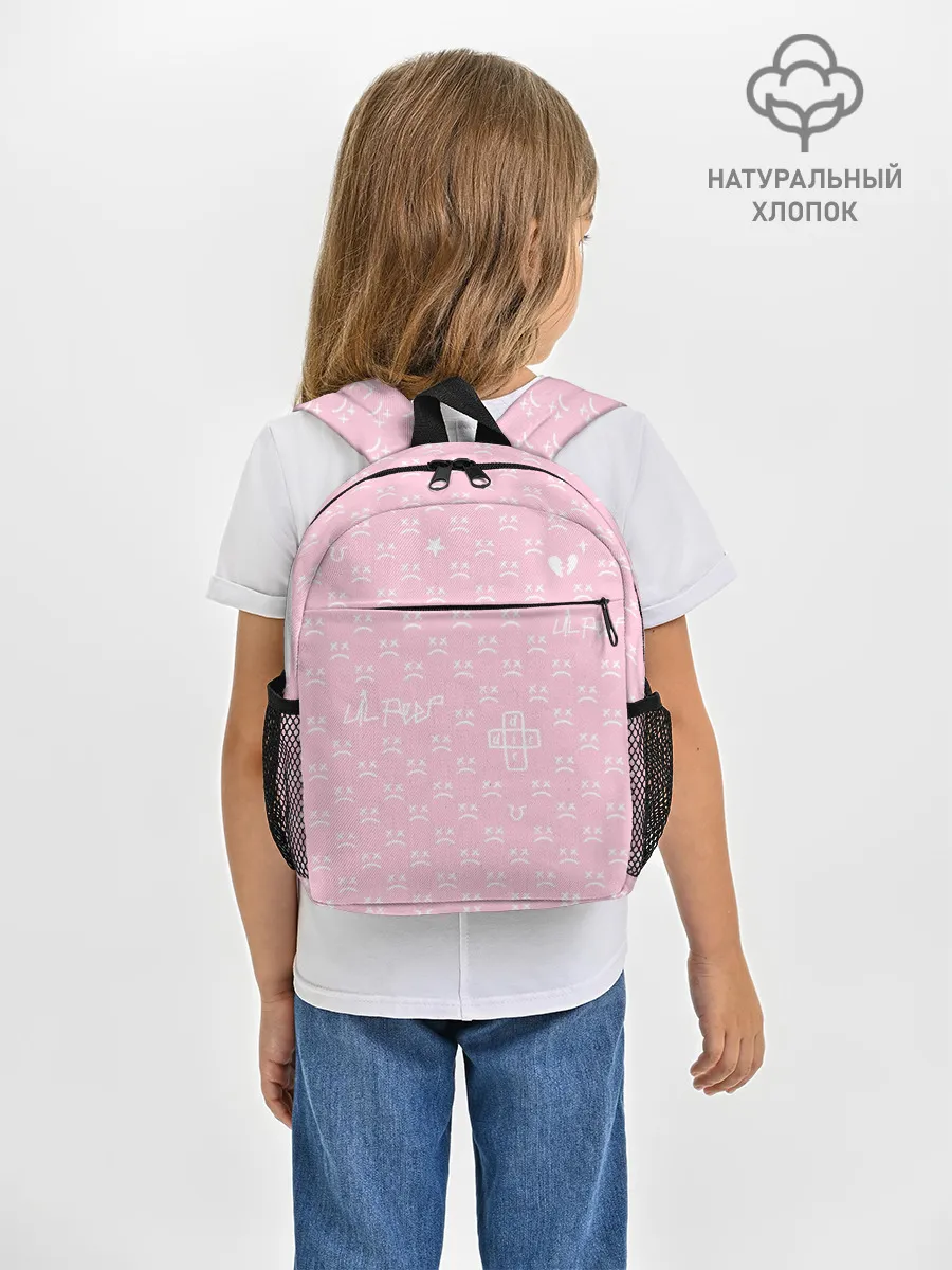Рюкзак детский / Lil Peep pink pattern