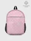Рюкзак детский / Lil Peep pink pattern