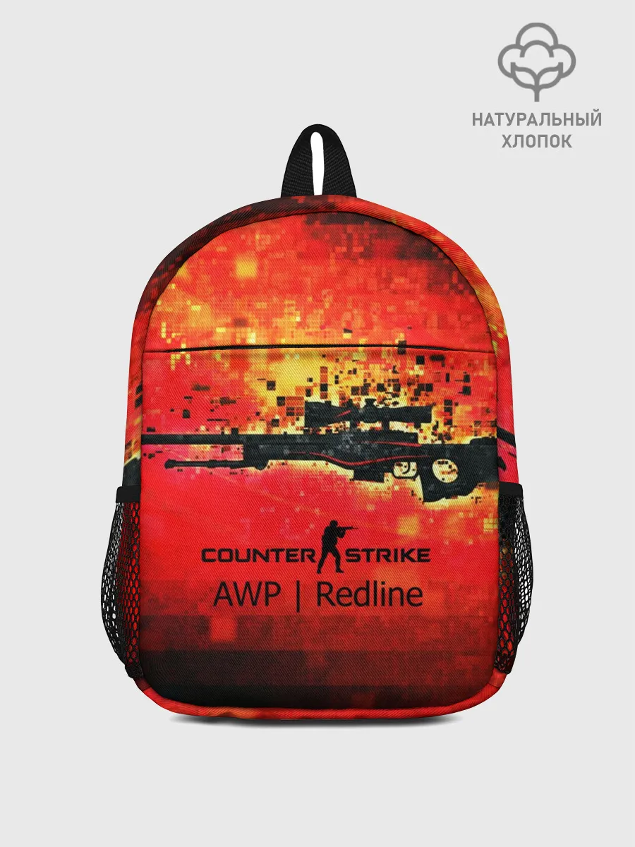 Рюкзак детский / cs go:AWP:Red Line
