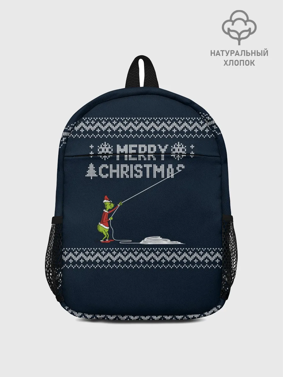 Рюкзак детский / Гринч Вязаный