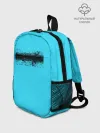 Рюкзак детский / Гранж голубой