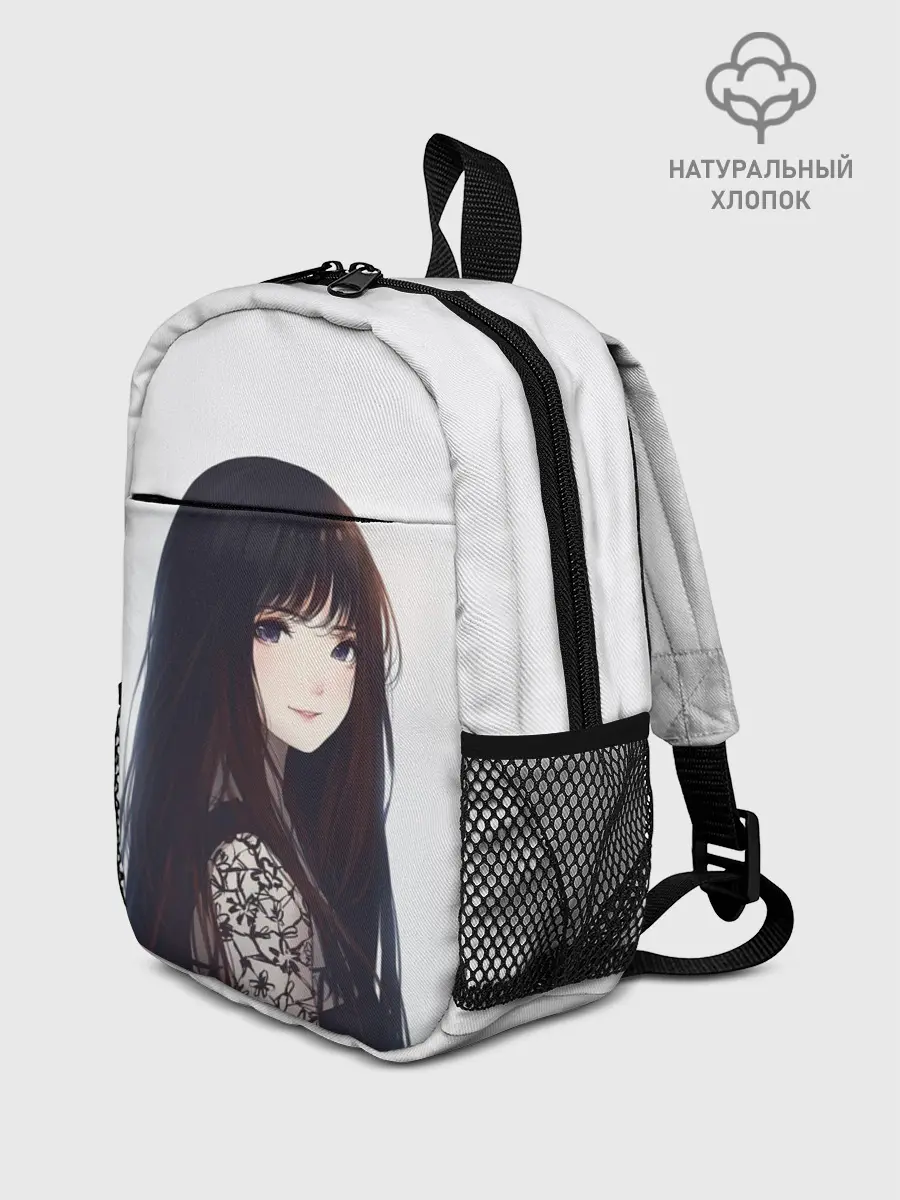 Рюкзак детский / Красивая аниме девушка