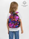 Рюкзак детский / Неоновое граффити