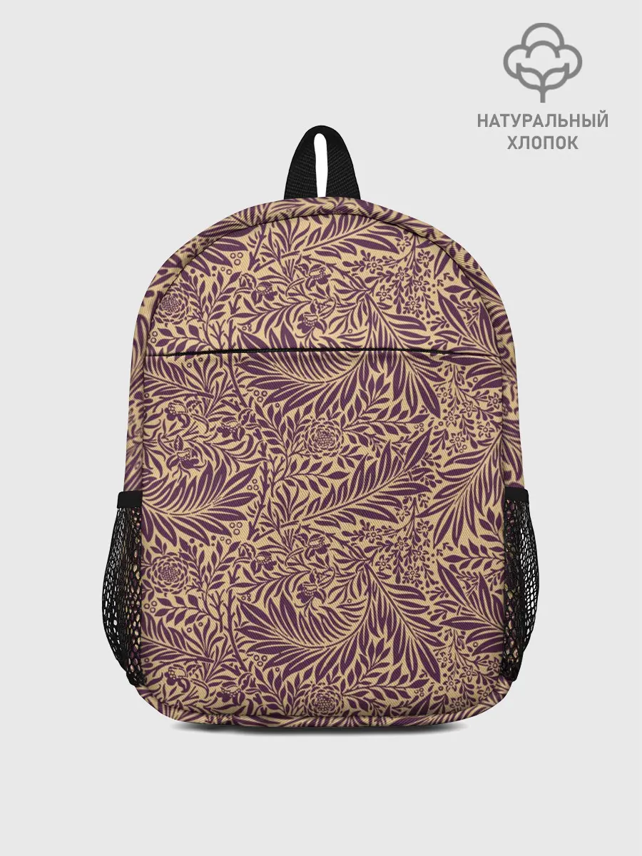 Рюкзак детский / Фиолетовые цветы