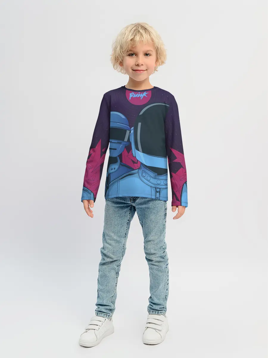 Детский лонгслив / Daft Punk