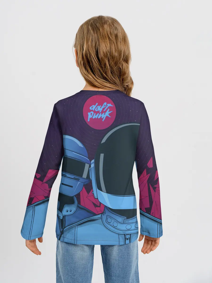 Детский лонгслив / Daft Punk