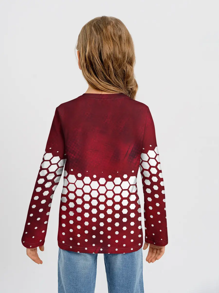 Детский лонгслив / РОБЕРТ ЛЕВАНДОВСКИ / БАВАРИЯ