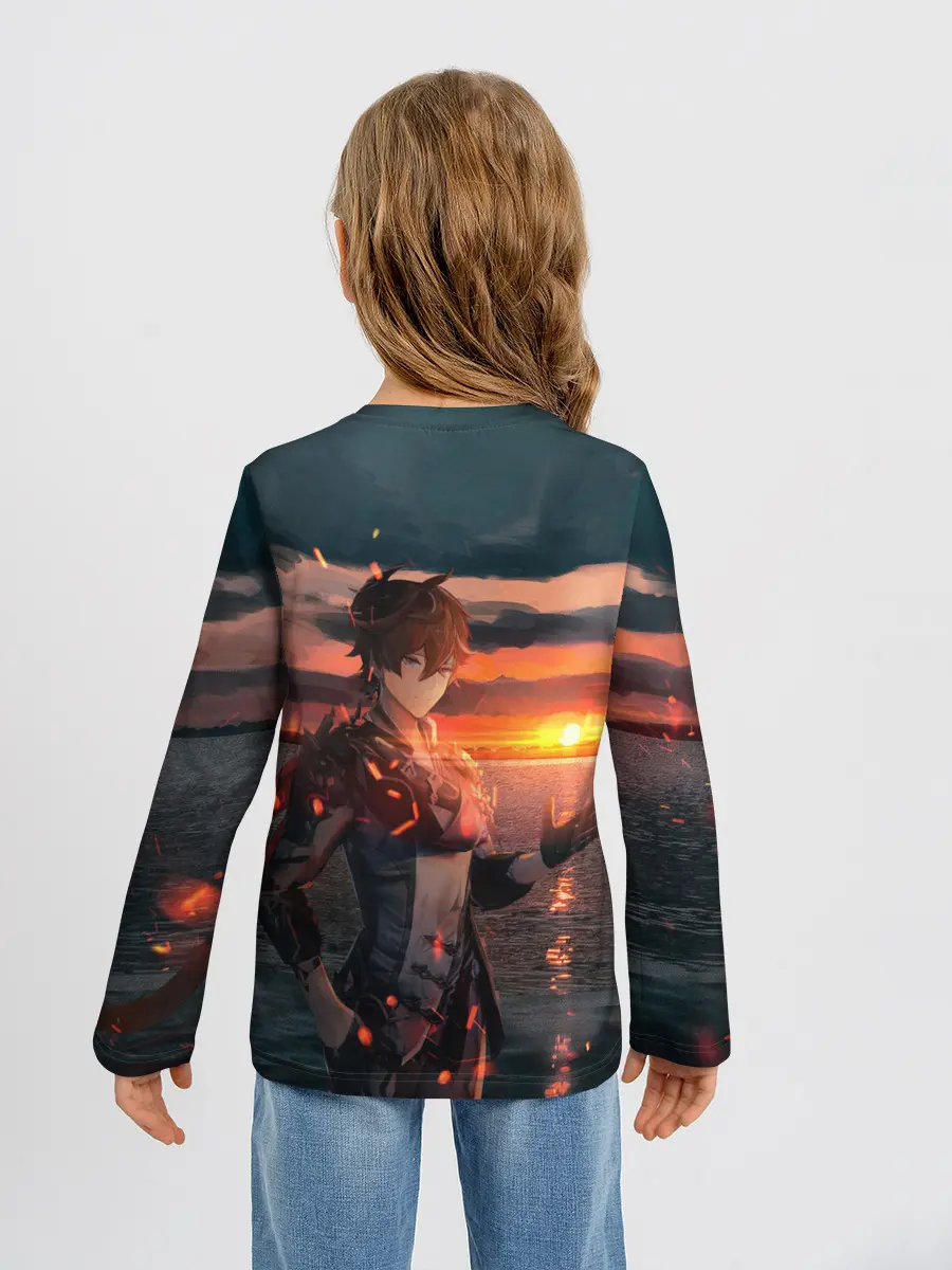 Детский лонгслив / Tartaglia art