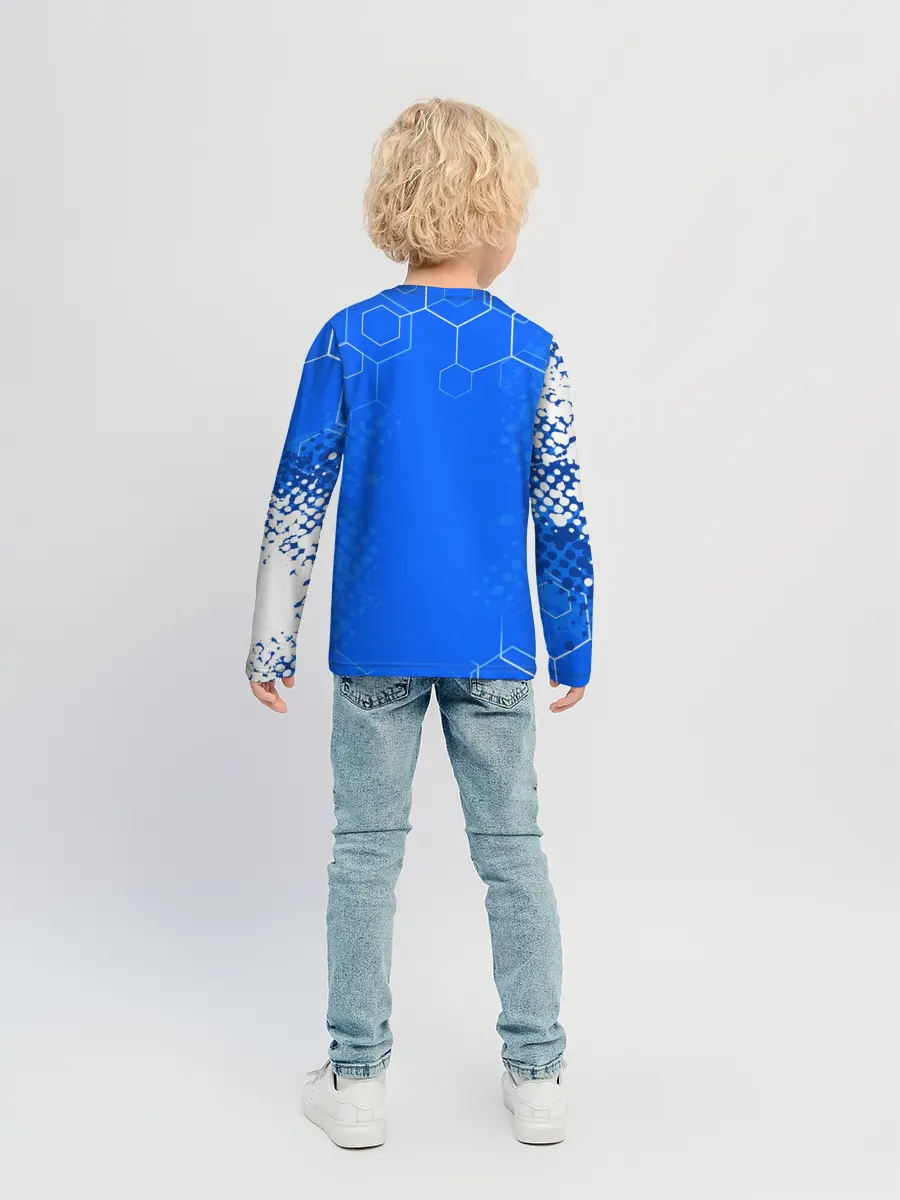 Детский лонгслив / СЕРХИО АГУЭРО / МАНЧЕСТЕР СИТИ