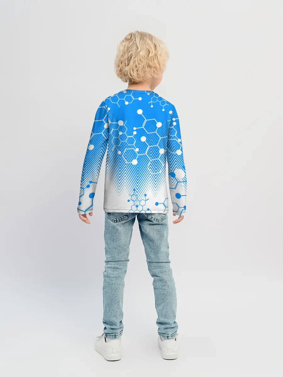 Детский лонгслив / СЕРХИО АГУЭРО / МАНЧЕСТЕР СИТИ