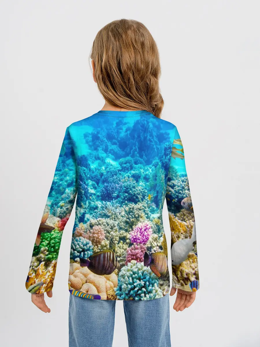 Детский лонгслив / Риф