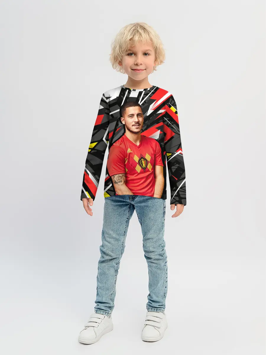 Детский лонгслив / Эден Азар