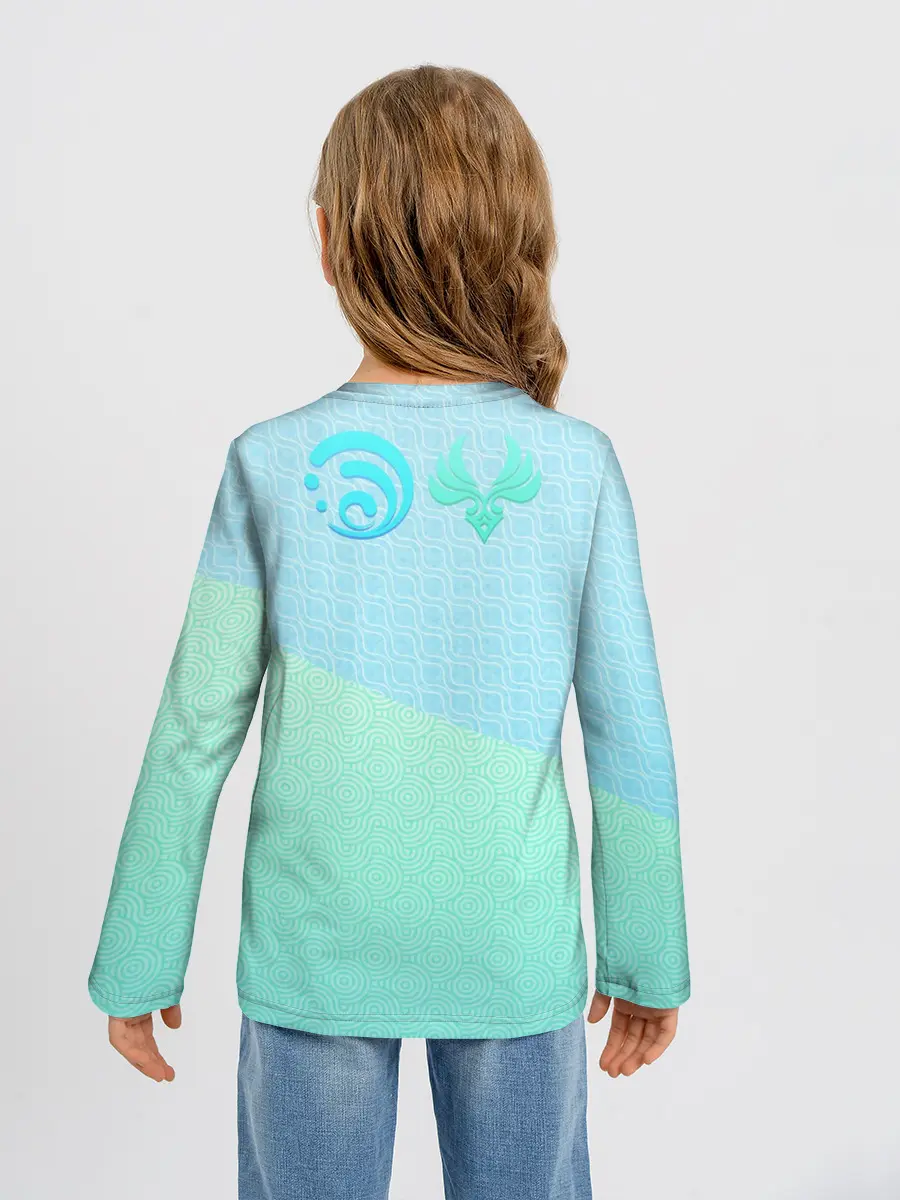 Детский лонгслив / Tartaglia x Lumine