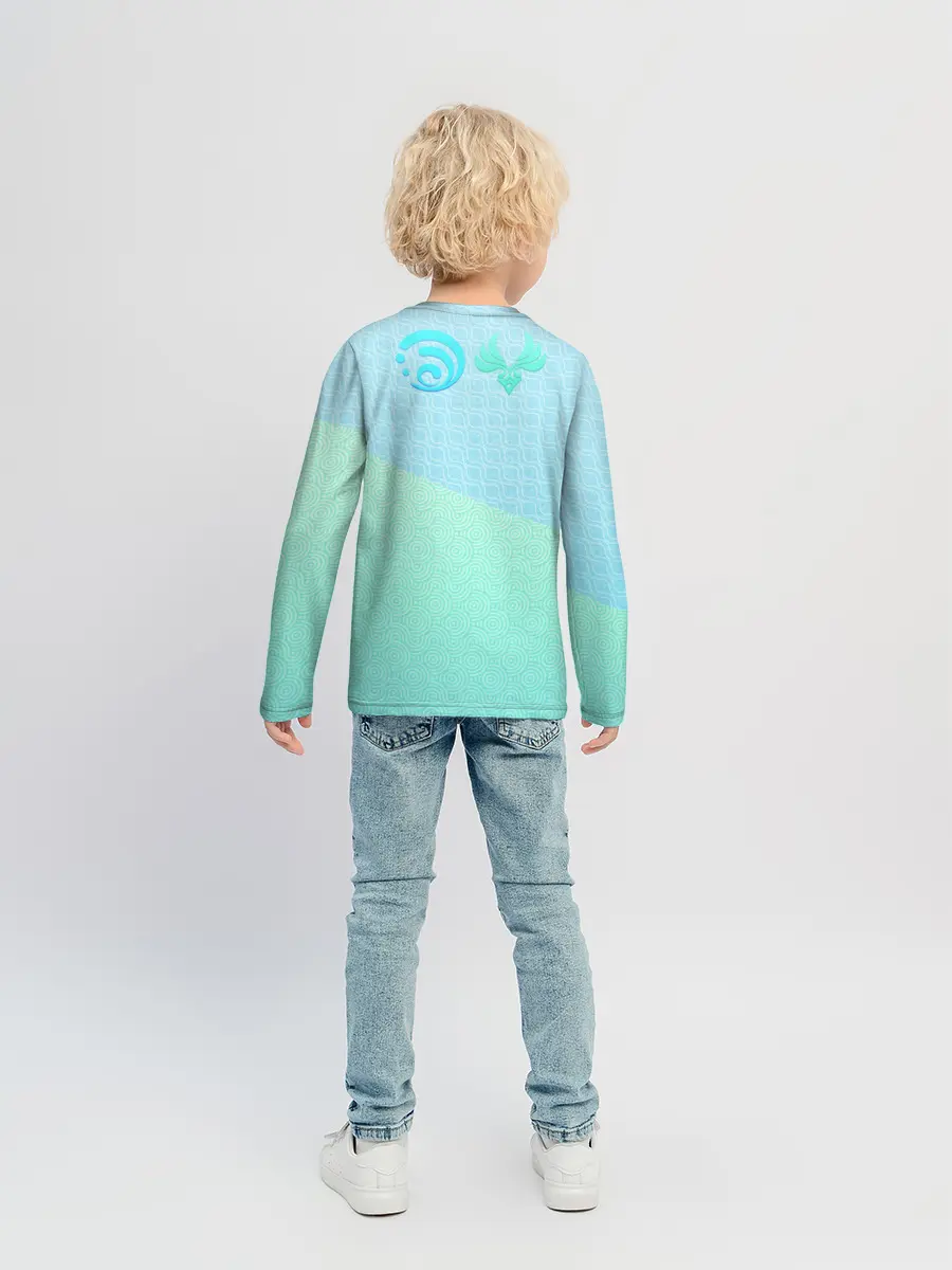 Детский лонгслив / Tartaglia x Lumine