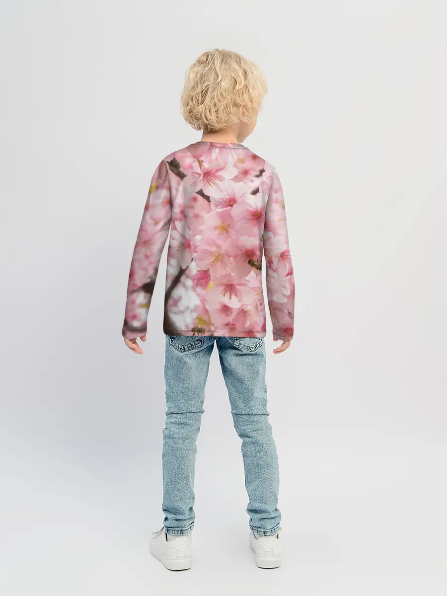 Детский лонгслив / НеобыЧная СаКура